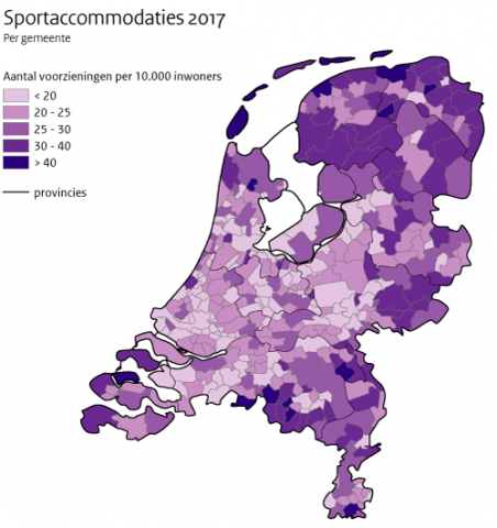 Kaart sportaccommodaties 2017 Thumbnail